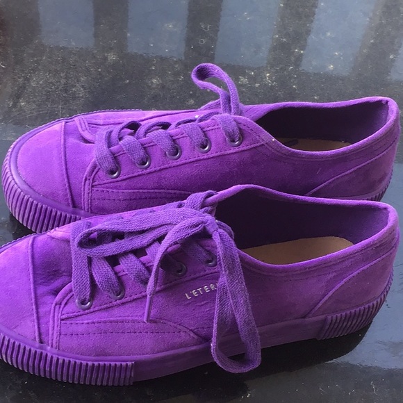 H&M purple sneakers almost new - Picture 3 of 3